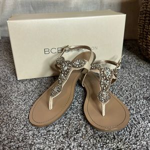 BCBG Rhinestone sandals